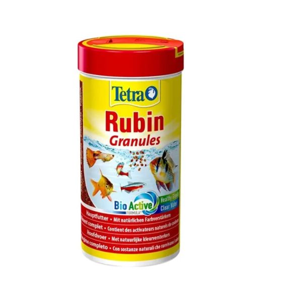 TETRA COLOR RUBI GRANULADO 100 GRS ALIMENTO PARA PECES