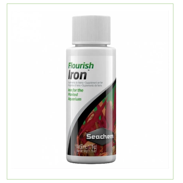 FLUORISH IRON 50 ML SEACHEM HIERRO ABONO LIQUIDO ACUARIOS