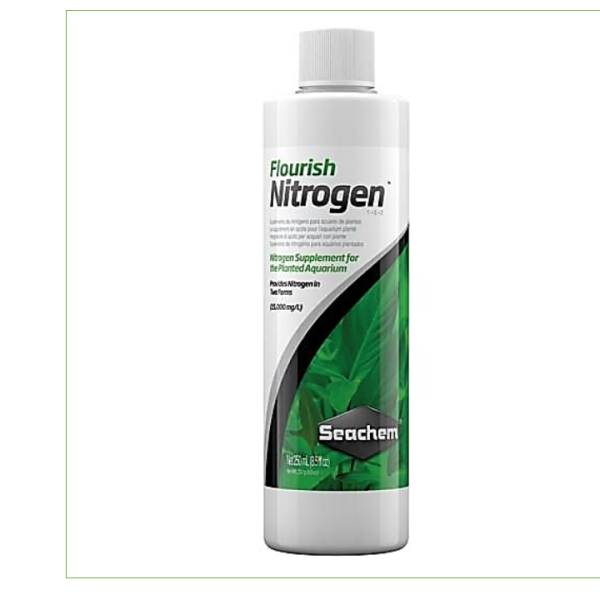 FLOURISH NITROGEN 250 ML SEACHEM NITROGENO ABONO LIQUIDO PARA ACUARIOS