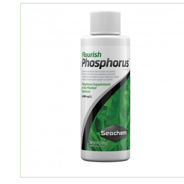FLOURISH PHOSPHORUS 100 ML SEACHEM FOSFATO ABONO PARA ACUARIOS