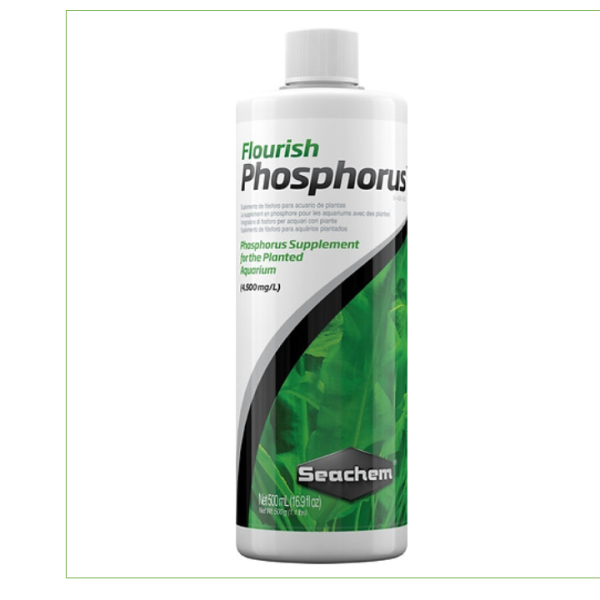 FLOURISH PHOSPHORUS 500 ML SEACHEM ABONO LIQUIDO PARA ACUARIOS