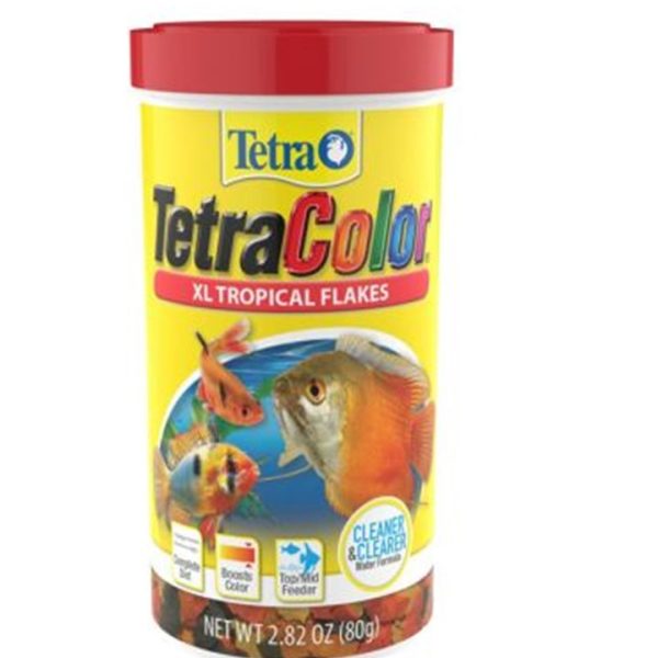 TETRA COLOR HOJUELAS 80 GRS ALIMENTO PARA PECES