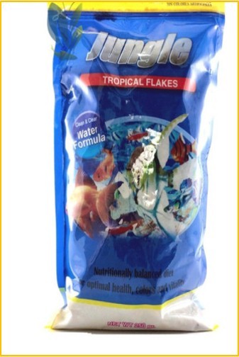 TETRA JUNGLE ALIMENTO EN HOJUELAS PARA PECES EN BOLSA DE 250 GRS