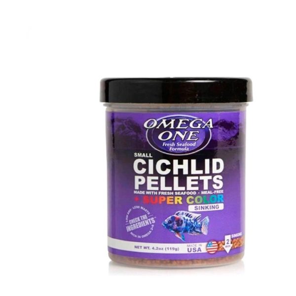 SUPERCOLOR CICHLID PELLETS 119 GR  2 MM PEPA QUE SE HUNDE