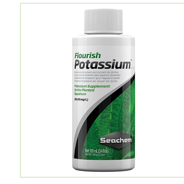 FLOURISH POTASSIUM 100 ML SEACHEM POTASIO ABONO PARA ACUARIOS