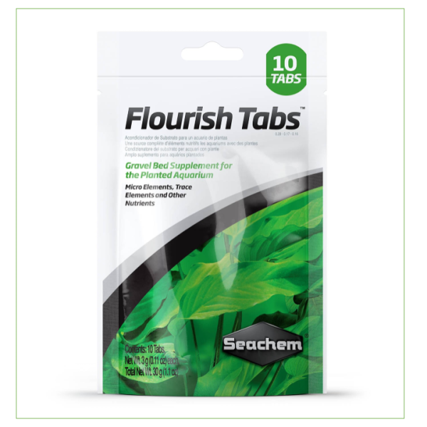 FLOURISH TABS 10 TABLETAS SEACHEM FERTILIZANTE