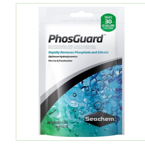 PHOSGUARD 100 ML SEACHEM MATERIAL FILTRANTE CONTROLA FOSFATOS Y SILICATOS