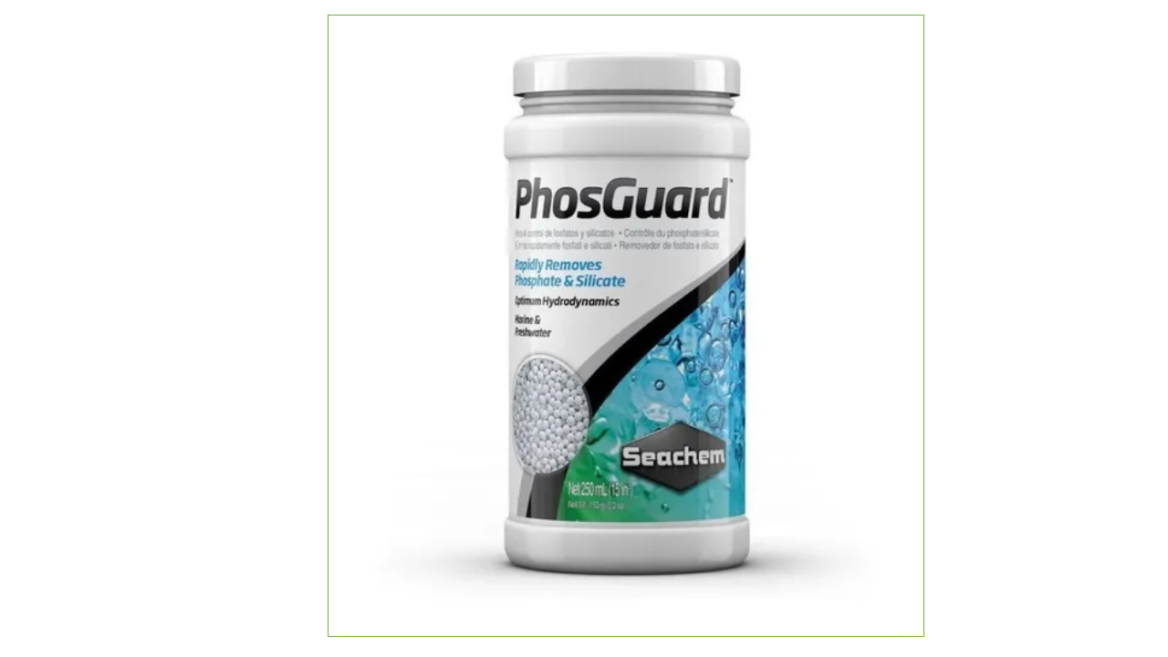 PHOSGUARD 250 ML SEACHEM MATERIAL FILTRANTE CONTROLA FOSFATOS Y SILICATOS