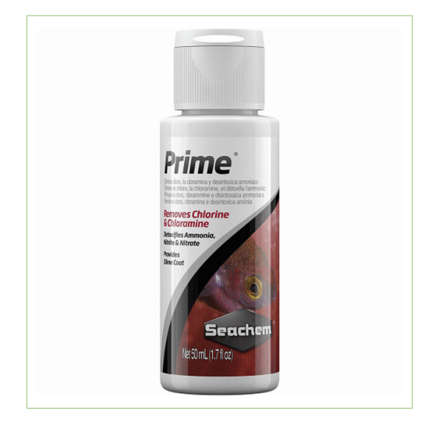 PRIME 50 ml SEACHEM ELIMINADOR DE CLORO Y METALES PESADOS