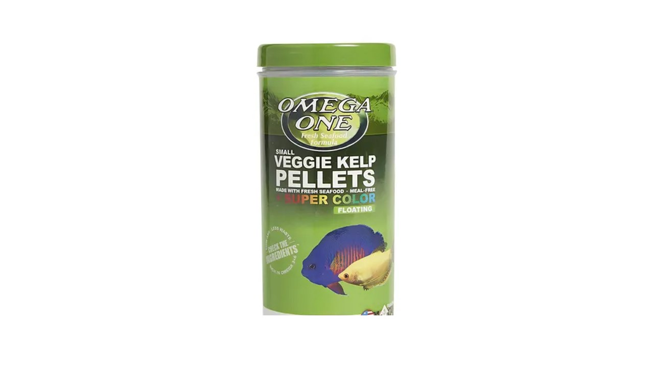 SUPER COLOR VEGGIE KELP PELLETS SMALL FLOTANTE 100 GR 3MM ALIMENTO PARA PECES VEGETALES