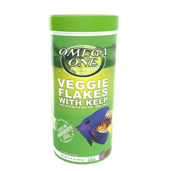 SUPER KELP FLAKES 62  GRS VEGGIE HOJUELAS ALIMENTO PARA PECES  VEGETALES