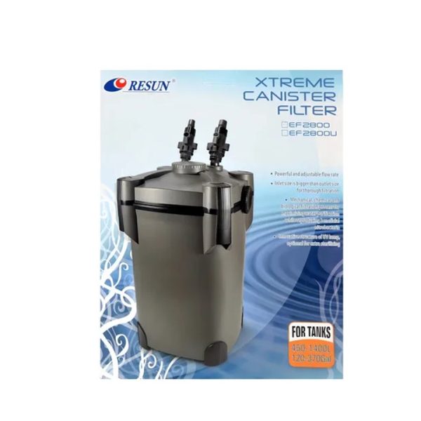 FILTRO DE CANASTA O CANISTER EF-2800 LUZ UV 1000L/EF-2800U