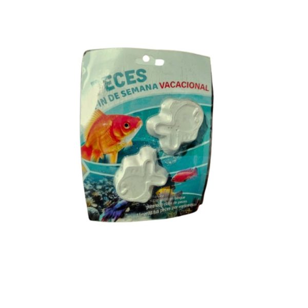 ALIMENTO VACACIONAL PARA PECES  PARA 14 DIAS EN CONCHAS
