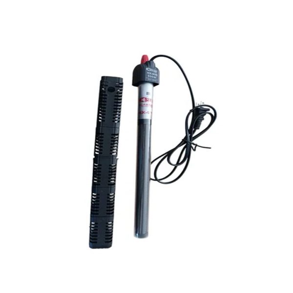 TERMOSTATO  O CALENTADOR DE AGUA DIGITAL  300W CON PROTECTOR  PLASTICO PARA ACUARIOS