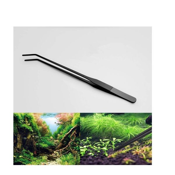 PINZAS CURVAS 38 CM PARA ACUARIOS PLANTADOS